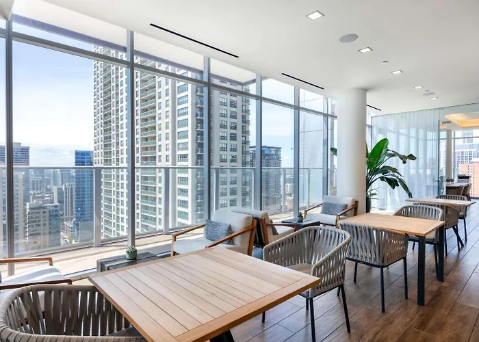 Appartamento River N 1br W Gym Pool Nr Magnificent Mile Chi-125 Chicago