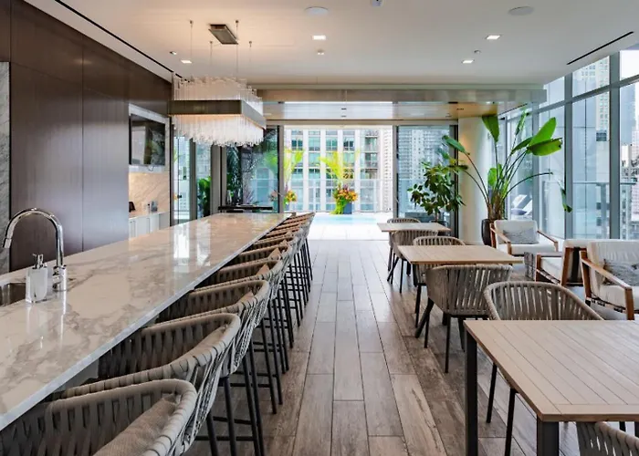 River N 1br W Gym Pool Nr Magnificent Mile Chi-125 Appartamento Chicago