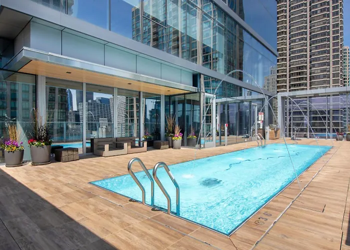 River N 1br W Gym Pool Nr Magnificent Mile Chi-125 Appartamento Chicago