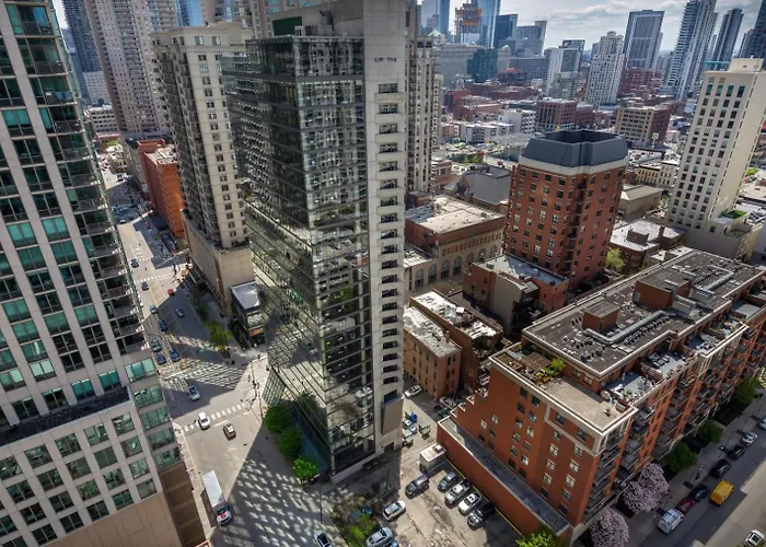 River N 1br W Gym Pool Nr Magnificent Mile Chi-125 Appartamento Chicago